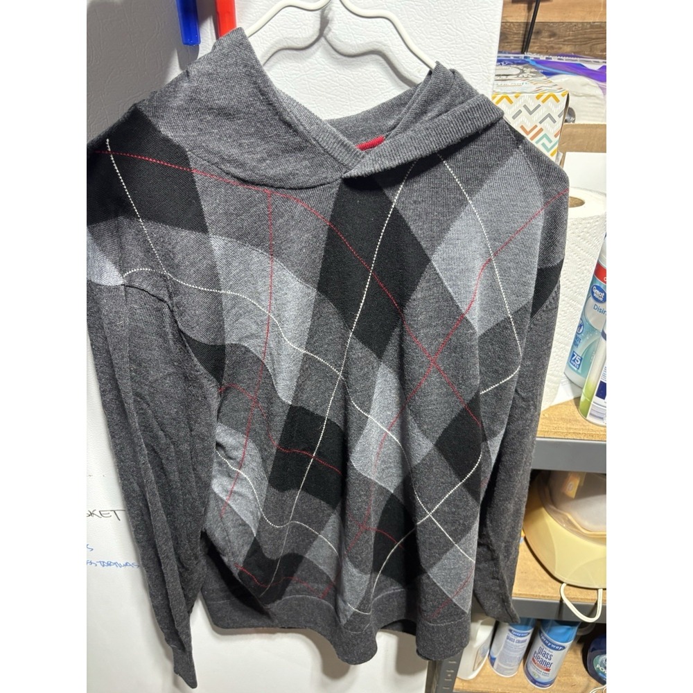 Daniel Cremieux Park‎ Avenue Wool Hoodie Sweater XL